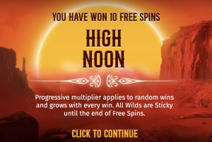 Bonus Game with slot Wild Wick